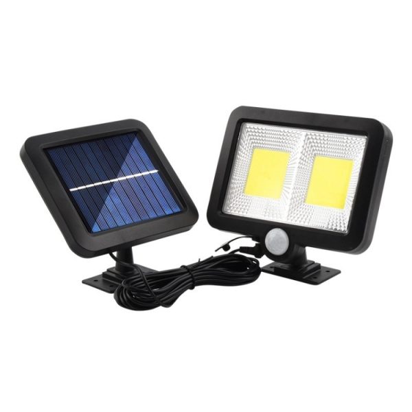 TY06703 108 COB Solar Separated Wall Lamp Powerful light solar garden led light solar energy battery - Image 5