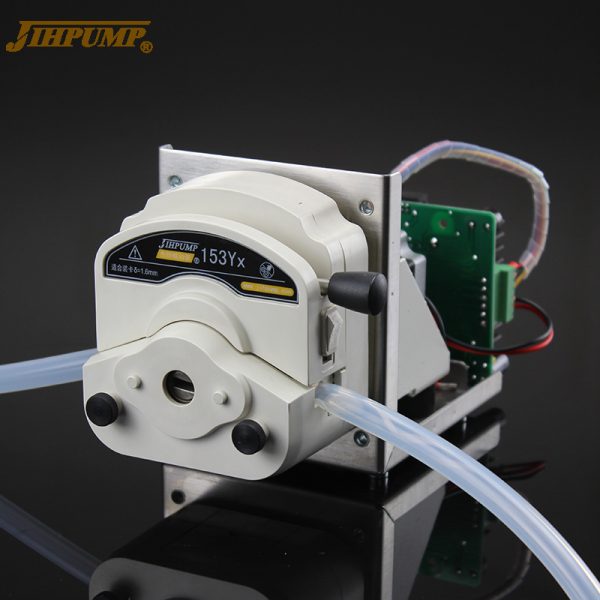 JIHPUMP High Accuracy Stepper Motor Liquid Dispensing Peristaltic Pumps with Tubing