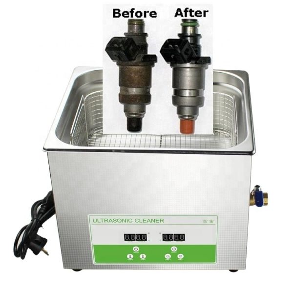 Fuel Injectors Ultrasonic Cleaning Equipment 15L with SUS Basket and Lid 300W Ultrasonic - Image 5