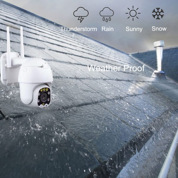 5 Megapixel 5X Zoom Wireless Outdoor Surveillance Security Ip Cctv Camera With 3G 4G Lte Sim Card - Image 4