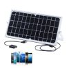 Portable Outdoor ip65 waterproof 5v Solar panel dual usb 8w mini solar panel phone charger