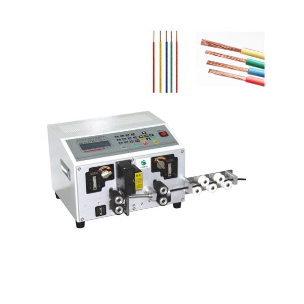 heat shrink tube Wire cutting machine automatic cut strip machine with factory price - Image 4