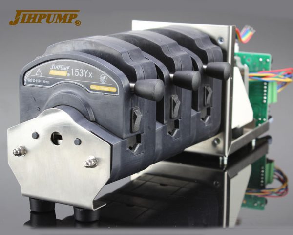 JIHPUMP High Accuracy Stepper Motor Liquid Dispensing Peristaltic Pumps with Tubing - Image 3