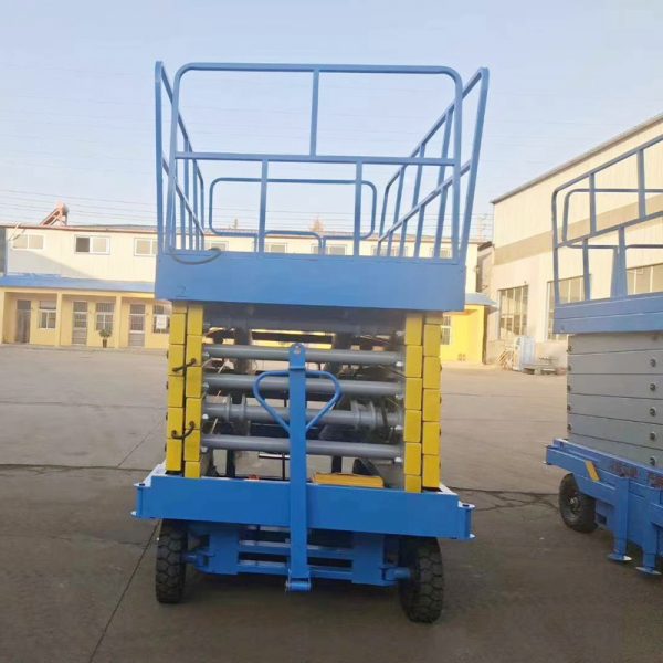 High quality 1 ton Hydraulic Scissor Type Electric Lifting Table Platform - Image 3