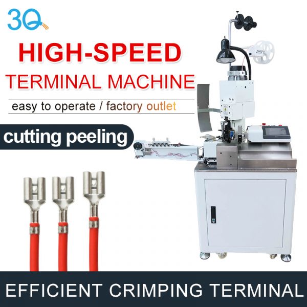 3Q Automatic Single End Wire Twisting Terminal Crimping Machine - Image 5