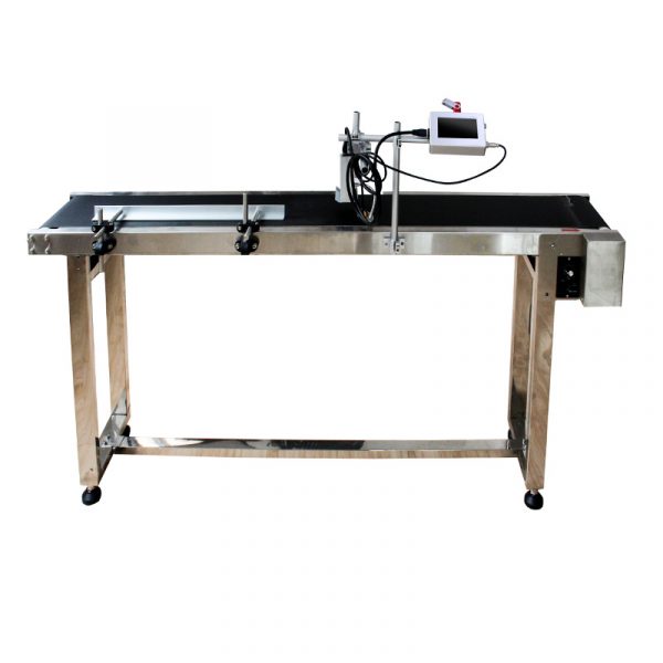 Fast speed automatic online industrial inkjet printer mask printing machine for QR code, data, time - Image 3