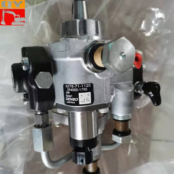 Qianyu genuine and new 6275-79-1200 fuel pump 294000-1790 for SA4D95 engine for PC138-10 excavator engine parts