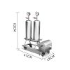 New design liquid carbon filter alcohol White Wine filter for perfume