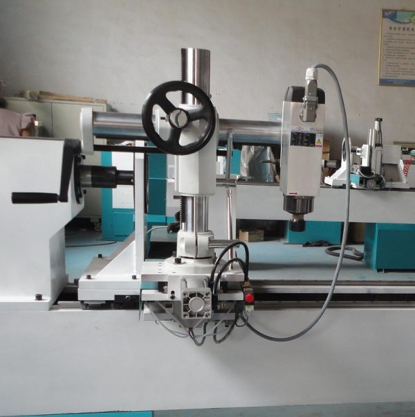 Jinan Woodworking Machinery 4 Spindle woodworking turning lathe shaper for chair leg making manufacturer - Image 5