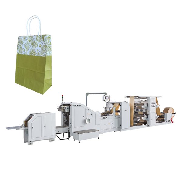 LSB-200+LST-4700 Roll Feeding Flexo Printing Square Bottom Paper Bag Making Machine lilin - Image 5