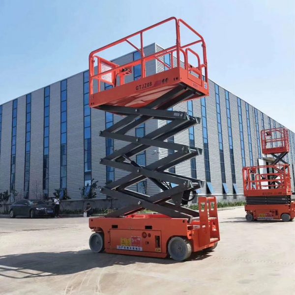 Portable Move Trolley/Mobile Manual Hydraulic Scissor Lift Table