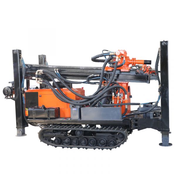 CE certificate 180m Chinese crawler type hydraulic pneumatic cheap price underground water well drilling rig - Image 4