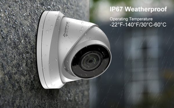 Anpviz 4K 8MP POE IP Camera IP67 H.265+ CCTV 4 PCS Camera Up to IR Distance 30M Built-in mic SD slot Motion detection - Image 2