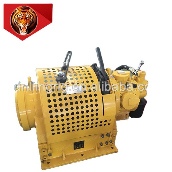 Tiger Rig Factory Direct Hot Sale 30kn Rope 200m QJ3/200B Air Winch for for Workover Rig - Image 6