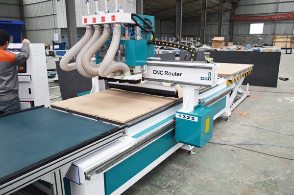 Factory direct sale 3d ATC wood cutter wood carving mirror frame CNC nesting machine with auto loading unloading - Image 5