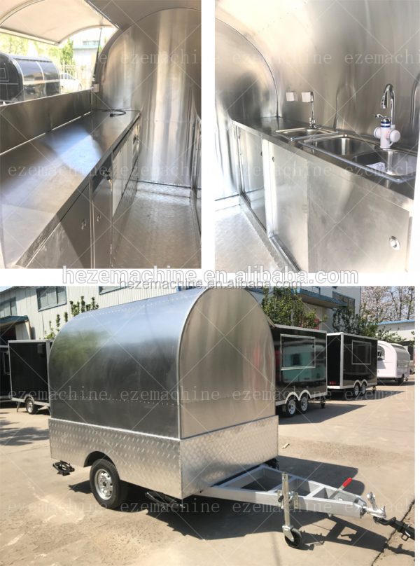 Best Quality Outdoor Food Cart/ Street Food Kiosk / Coffee Carts Mobile Food Trailer