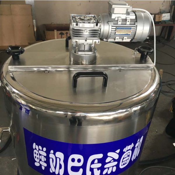 Hot Sale Batch Milk Pasteurizer Steel Milk Batch Pasteurizer with agitator - Image 3