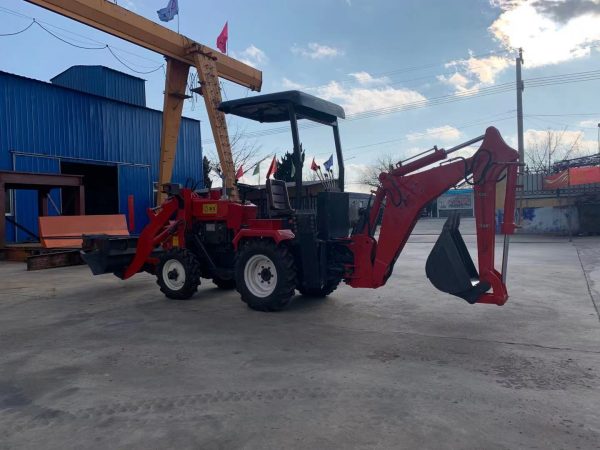 Hot Selling  Mini Type Backhoe Excavator 2ton Backhoe Loader For Agricultural  Use - Image 5
