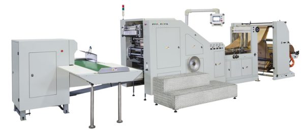 Exported to fiji tailand LSB450 330 SQUARE bottom paper bag making machine from 2006 year start only bag making machine lilin - Image 3