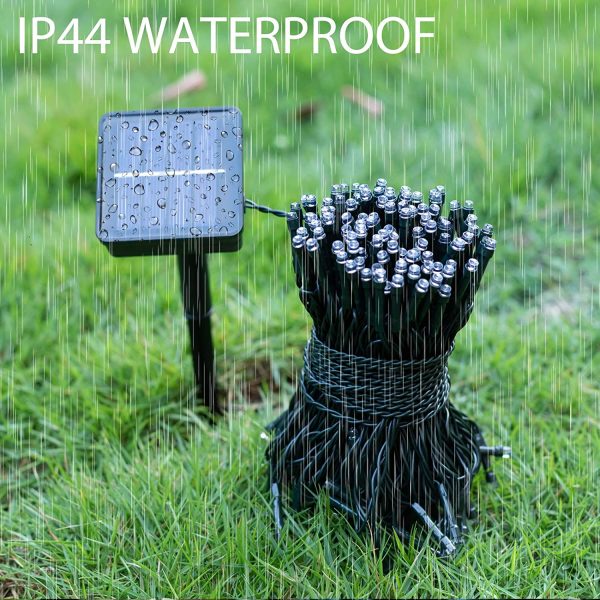 72ft 200 LED Solar Powered Christmas Lights Waterproof Wedding Fairy LED String Lights - Image 2