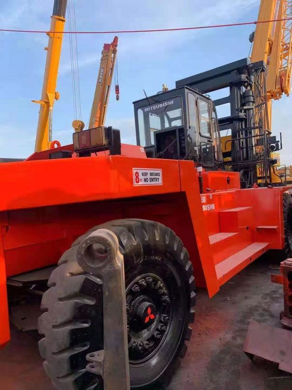 Used Komatsu 10 ton forklift Isuzu engine TCM fd100 forklift Japanese engine cheap Toyota Mitsubishi forklift 30ton - Image 2