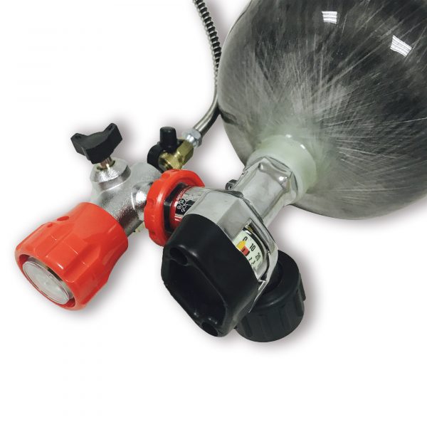 9L Fully Wound Composite High Pressure Carbon Fiber  Cylinder-M - Image 2