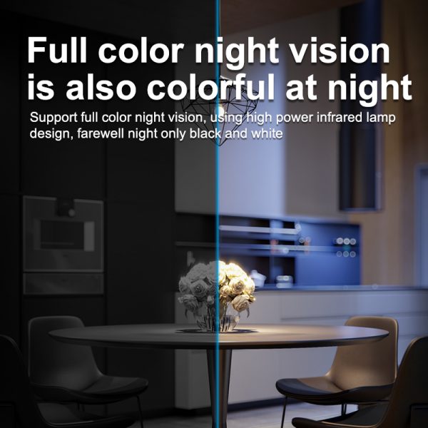 1080P Wifi IP Camera Auto Tracking Colorful Night Vision Home Security Camera Indoor Mini Audio Baby Monitor CCTV Camera IP - Image 2