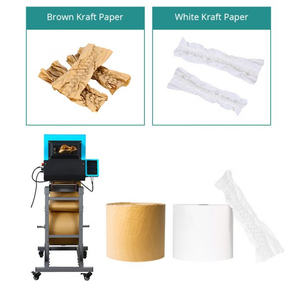 NP-EC Kraft Paper Cushion Machine Paper Void Fill Machines Paper Cushion Machine - Image 4