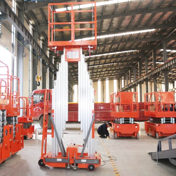 4-18m vertical electric hydraulic single person lift aerial mobile one man lift for sale - Image 4