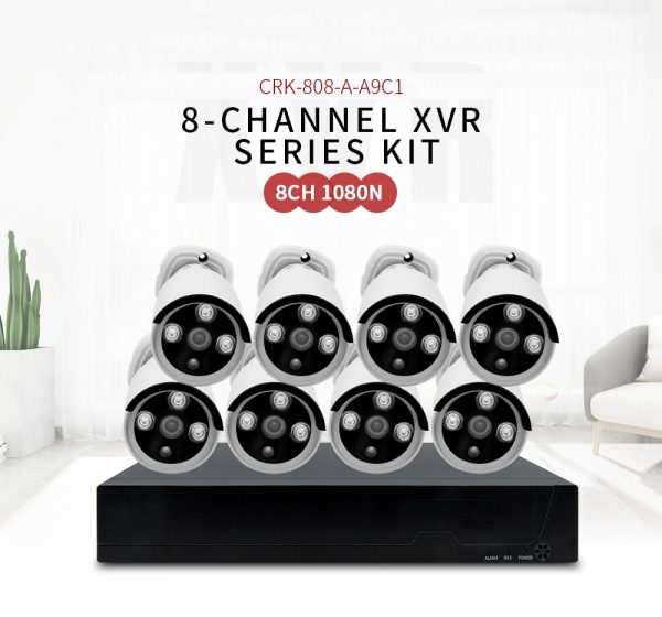Analog HD 1mp/1080N XVR/AHD security video surveillance home dvr set cctv camera system 8ch kits with standalone recorder - Image 5