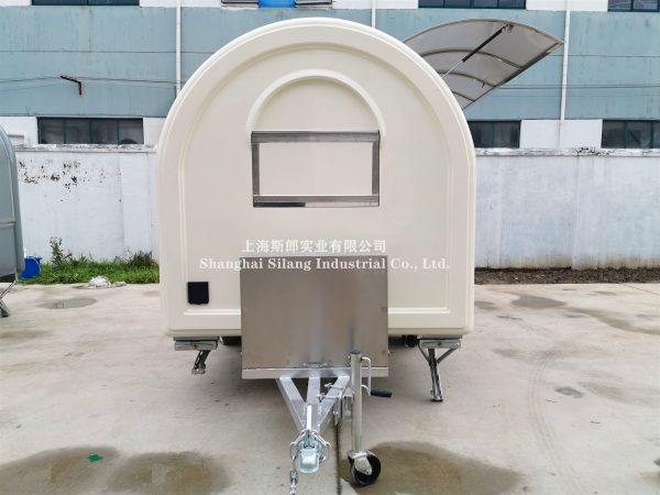 food truck with ice cream waffle crepe pizza oven machine/ mobile food cart food concession mobile kitchen traction truck - Image 4