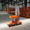 100KG 10M Single Column Moveable Aluminum Ladder Vertical Electric Hydraulic Platform Lift For Home