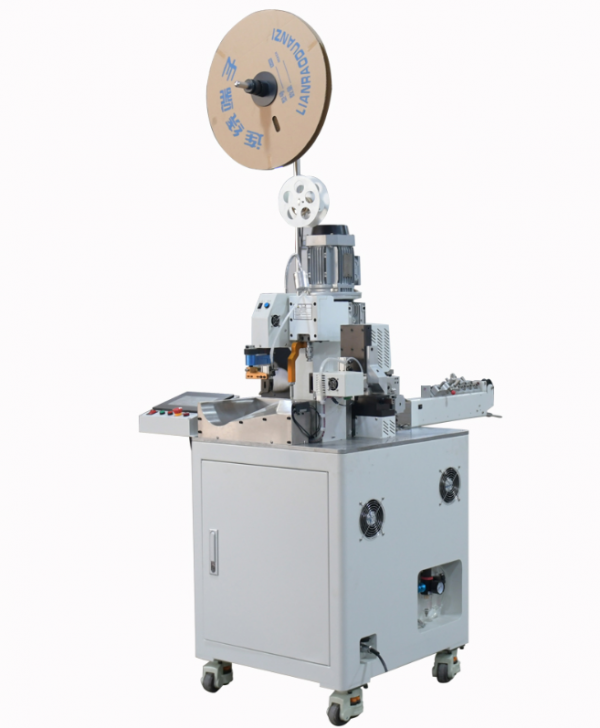 High speed and high efficiency automatic cable stripping and cutting terminal crimping machine