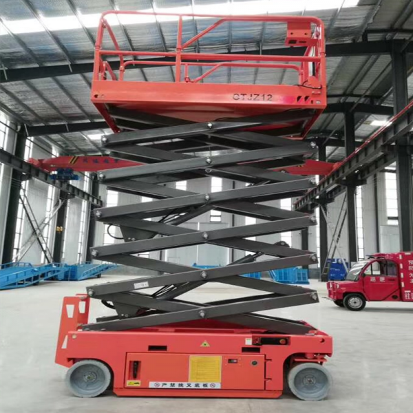Scissor Lift Stage Platform/4 Wheels Hydraulic Lift Platform - Image 5