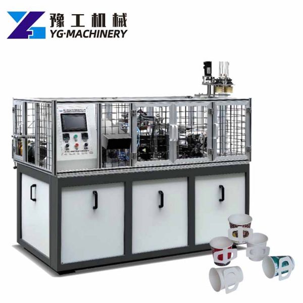 China single manually double wall paper tea cup plate making machine - Image 5