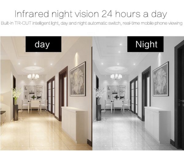 2MP Wifi Camera 1080P 2 Way Audio and Night Vision Motion Detection Security Camera Indoor IP Camera CCTV - Image 4