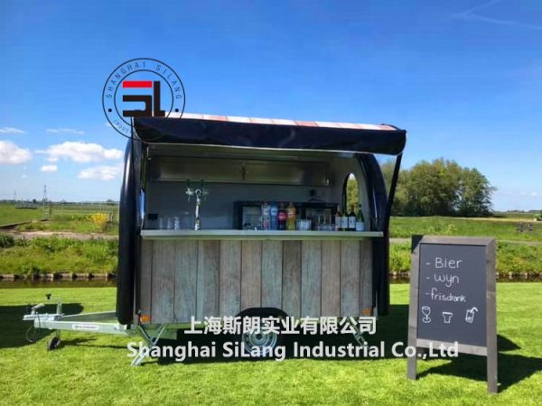 shanghai factory food truck mobile kitchen churros caravan coffee cart, cold food truck used frozen food cart for ice cream - Image 5