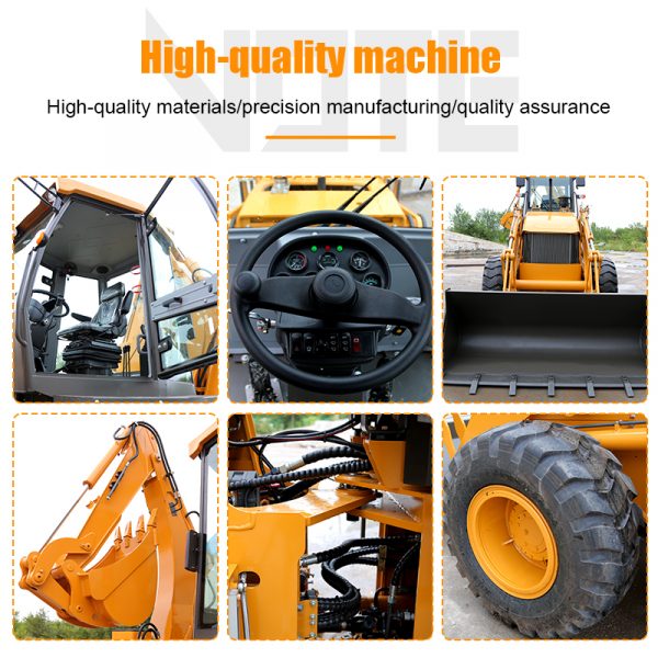 CE ISO multi-purpose new backhoe loader price for sale front end loader 3 ton 5 ton And Factory Price For Sale loader backhoes - Image 4