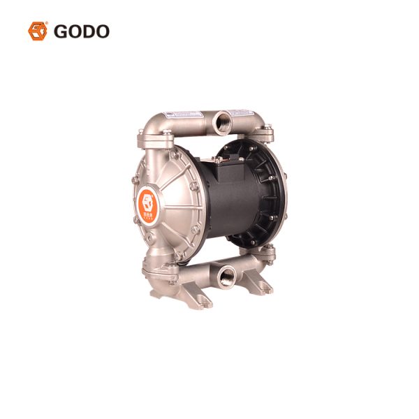 GODO BFQ-25AP 1 inch stainless steel pneumatic diaphragm pump - Image 3