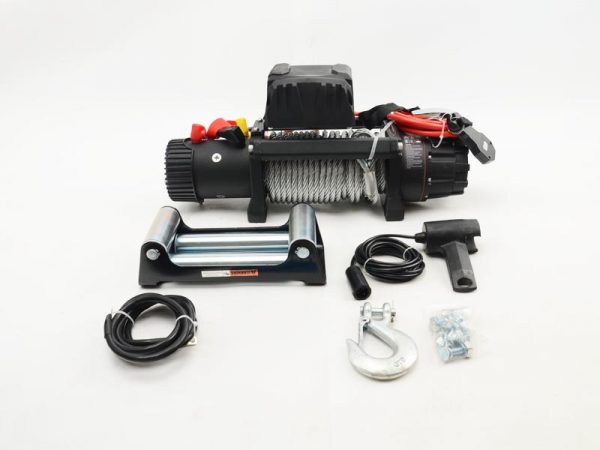 Offroad Auto Parts 12000 lbs Winch  Steel Winch for Jeep Wrangler JK  Winch Car Accessories