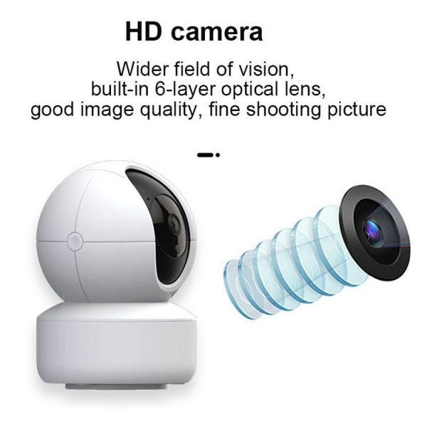 1080p motion automatic tracking smart home security WiFi camera wireless monitoring IP camera wireless security indoor camera - Image 3