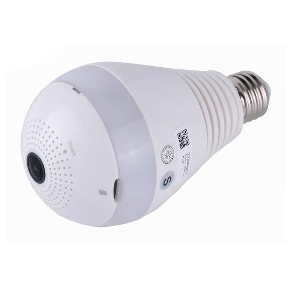 Best Price 1080P 3MP Hidden Wireless Panoramic Fisheye 360 Camera Light Bulb CCTV Camera - Image 6