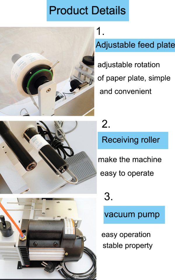 Professional cosmetic labeling machine bottles label making machine semi automatic labeling machine with low cost - Image 2