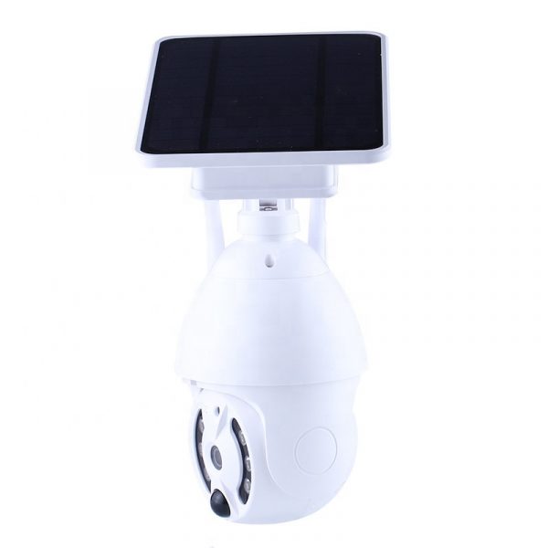eTsoon Wireless Surveillance 4G IP Camera Outdoor Solar Power Panel CCTV Security Camera Two-way Audio Solar PTZ Camera 4G - Image 6