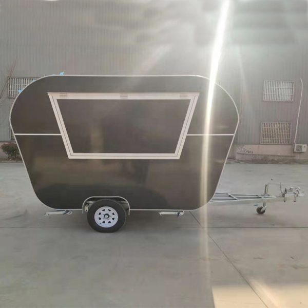 Custom made airstream mobile food truck bbq food carts mobile trailers catering truck in Europe - Image 4