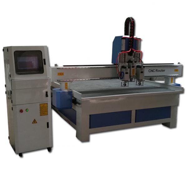 3 Heads 3-Axis CNC Router Wood carving machine with DSP controller Factory Supply - Image 2