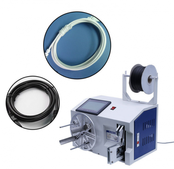 Semi automatic wire cable winder binding machine cable coiling machine  cable winding and tie machine - Image 2