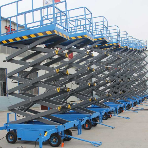 Hydraulic Hand Scissor Lift/Manual Portability Scissor Lift - Image 5