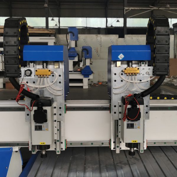 Jinan  2 Heads Wood Router Cnc Machinery 1325 Woodworking Router for Furniture Wood Craft - Image 3