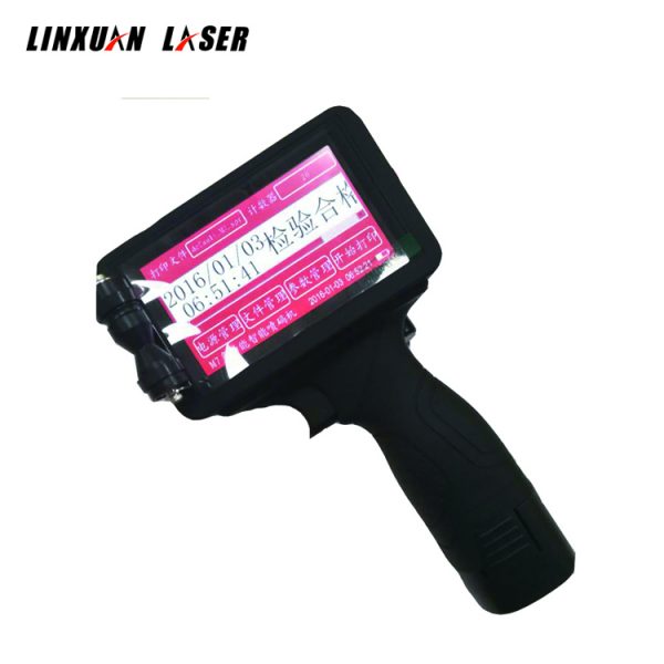 Industrial Handheld inkjet coding marker printer expiry date coder plastic bag printing machine price - Image 3